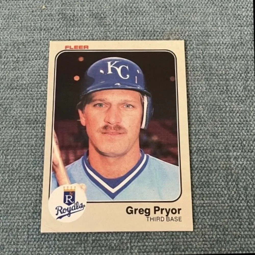 1983 Topps Kansas City Royals Baseball Card Trading Card